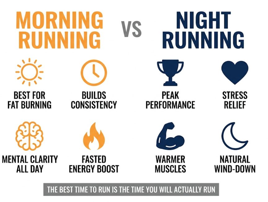 Morning vs Night Running: Which Is Better for Your Performance and Health? morning vs night running infographic.jpg