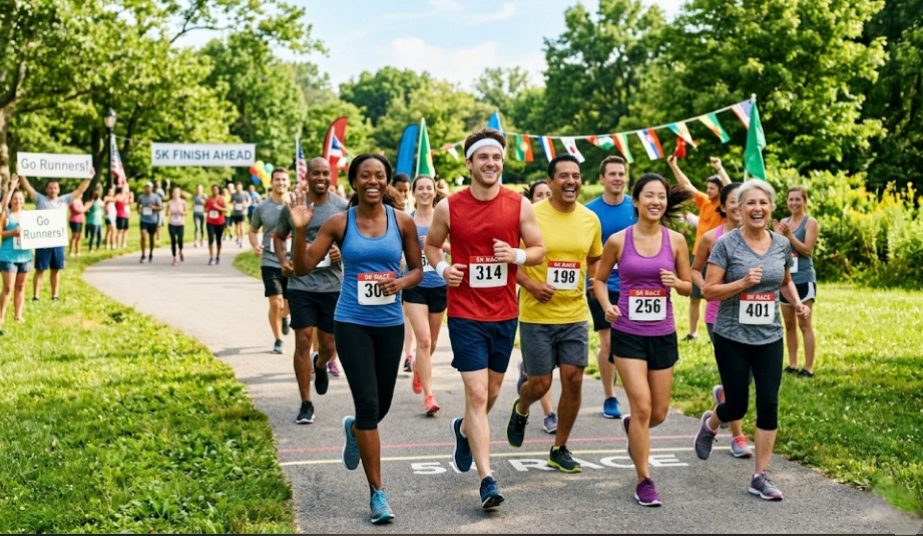 Running Distances Explained: From Your First 1K to Crossing the Marathon Finish Line running distances 5k community race